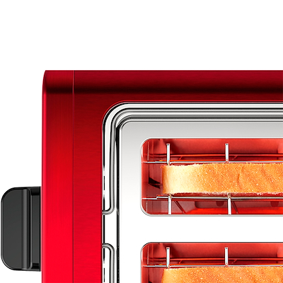 Bosch TAT3P424 brødrister rød