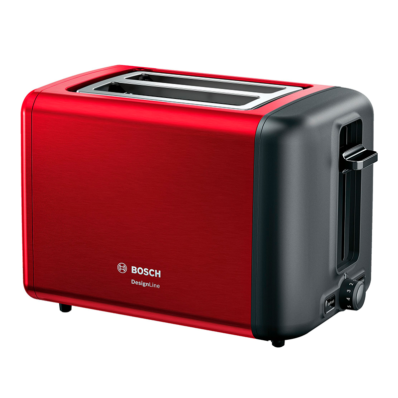 Bosch TAT3P424 brødrister rød | Kop & Kande
