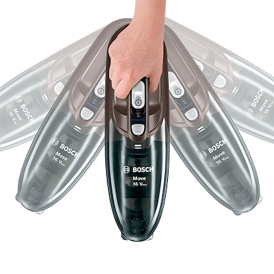 Bosch BHN16L genopladelig håndstøvsuger grå