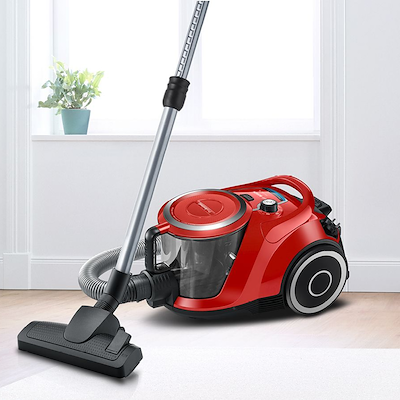 Bosch Serie 6 BGS41PET1 poseløs støvsuger ProAnimal 2,4 liter rød