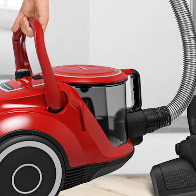 Bosch Serie 6 BGS41PET1 poseløs støvsuger ProAnimal 2,4 liter rød