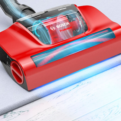 Bosch Serie 6 BGS41PET1 poseløs støvsuger ProAnimal 2,4 liter rød