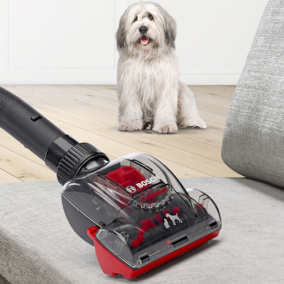 Bosch Serie 6 BGS41PET1 poseløs støvsuger ProAnimal 2,4 liter rød