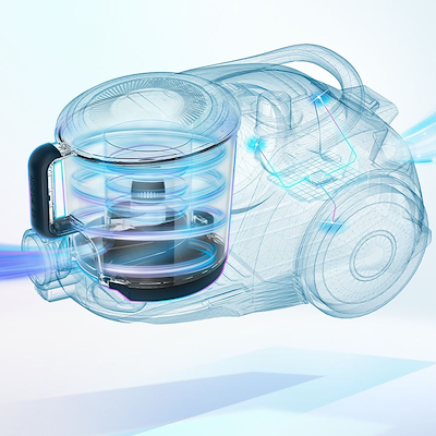Bosch Serie 6 BGS41PET1 poseløs støvsuger ProAnimal 2,4 liter rød