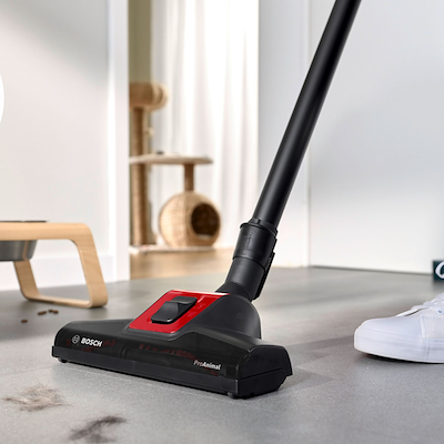 Bosch Serie 6 BGS41PET1 poseløs støvsuger ProAnimal 2,4 liter rød