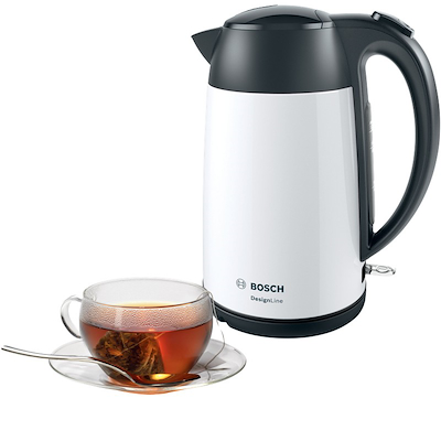 Bosch DesignLine MC812W501 elkedel hvid 1,7 liter 2400 Watt