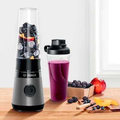 Bosch Blender MMB2111S med To Go kop 450 watt