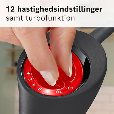 Bosch ErgoMixx MS61B6150 stavblender sort 1000 watt