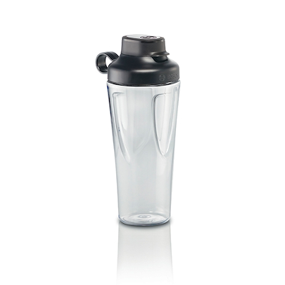 Bosch MMZBT01B drikkeflaske sort/transparent 0.65 liter