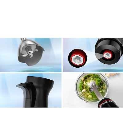 Bosch Ergomaster Series 4. Stavblender med tilbehør 1000 watt