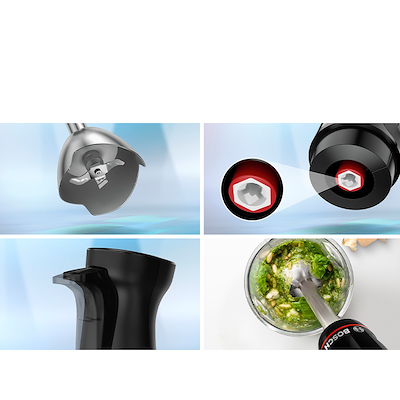 Bosch Ergomaster MSM4B620 series 4 stavblender med tilbehør 1000 watt