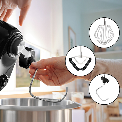 Bosch MUM5XC4E serie 4 køkkenmaskine med vægt sort/sølv 1000 watt