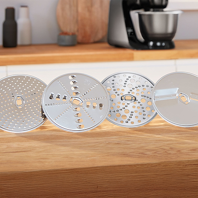 Bosch MUM5XC4E serie 4 køkkenmaskine med vægt sort/sølv 1000 watt