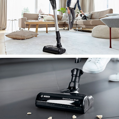 Bosch Unlimited 7 ProHygienic Aqua BCS71HYG1 2-i-1 støvsuger & gulvvask