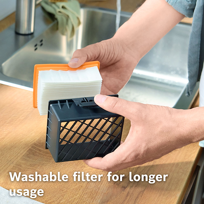 Bosch BGB38BA1 serie 4 støvsuger sort 79dB 600 watt