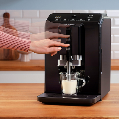 Bosch TIE20119 fuldautomatisk kaffemaskine sort 1300 watt