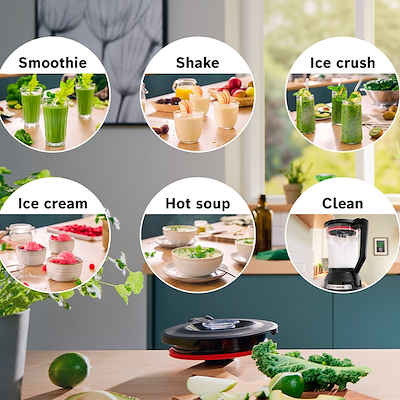 Bosch Serie 6 VitaPower MMB6652B Power blender 1800 watt