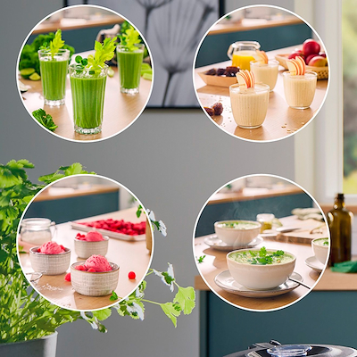 Bosch MMB6654B serie 6 Vitapower blender 1800 watt sort