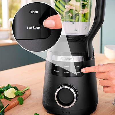 Bosch MMB6654B serie 6 Vitapower blender 1800 watt sort