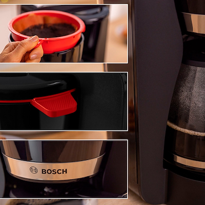 Bosch TKA4M233 MyMoment kaffemaskine sort 1200 Watt