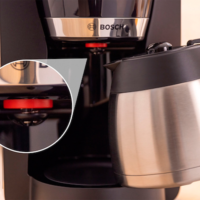 Bosch MyMoment kaffemaskine TKA5M253 med termokande sort 1000 watt