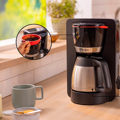 Bosch MyMoment kaffemaskine TKA5M253 med termokande sort 1000 watt