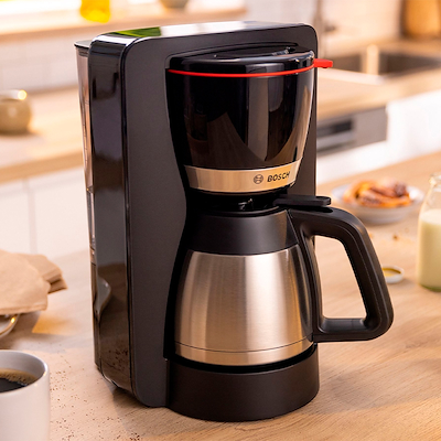Bosch MyMoment kaffemaskine TKA5M253 med termokande sort 1000 watt