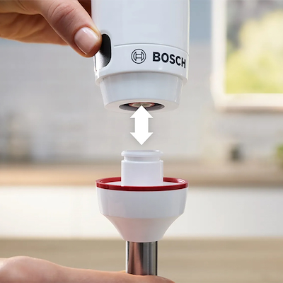 Bosch MSM4W210 Ergomaster stavblender hvid 600 watt