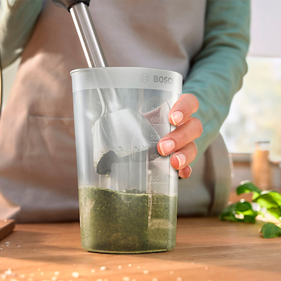 Bosch MSM4W210 Ergomaster stavblender hvid 600 watt