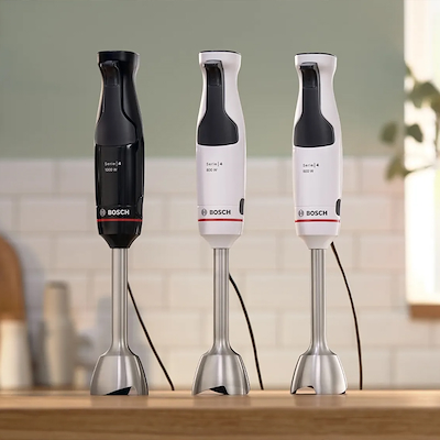 Bosch MSM4W210 Ergomaster stavblender hvid 600 watt