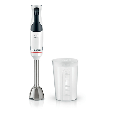 Bosch MSM4W210 Ergomaster stavblender hvid 600 watt