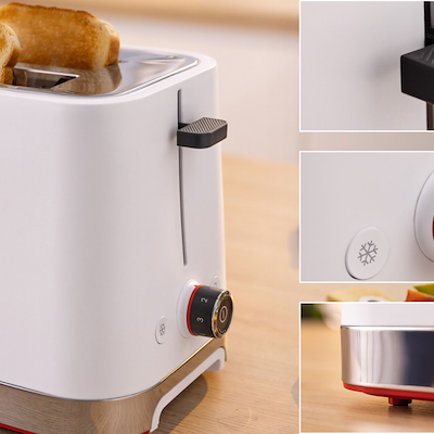 Bosch TAT4M221 MyMoment brødrister hvid 950 Watt