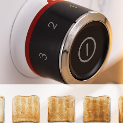 Bosch TAT4M221 MyMoment brødrister hvid 950 Watt