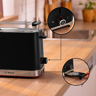 Bosch TAT4M223 MyMoment brødrister sort 950 watt
