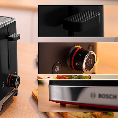 Bosch TAT4M223 MyMoment brødrister sort 950 watt