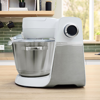 Bosch MUMS6EW18 Serie 6 køkkenmaskine hvid/stål 1600 watt