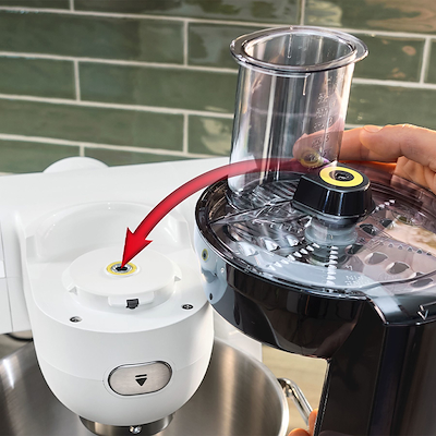 Bosch MUMS6EW18 Serie 6 køkkenmaskine hvid/stål 1600 watt