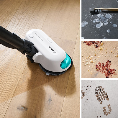Bosch BHZUPAD1 Unlimited 7 ProHyginic Aqua moppepuder 4 stk.