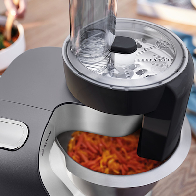 Bosch MUM58359 serie 4 køkkenmaskine med vægt sølv 1000 watt