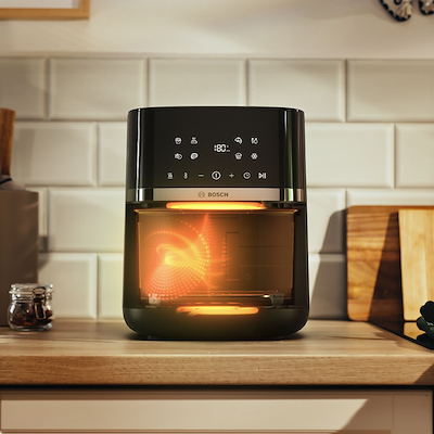 Bosch serie 4 MAF462B0 airfryer sort 6,1 liter 2050 watt