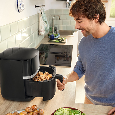 Bosch serie 4 MAF462B0 airfryer sort 6,1 liter 2050 watt