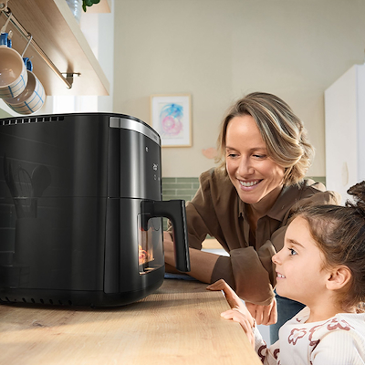 Bosch serie 6 MAF671B1 airfryer sort 7,2 liter 1800 watt