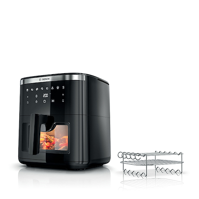 Bosch serie 6 MAF671B1 airfryer sort 7,2 liter 1800 watt