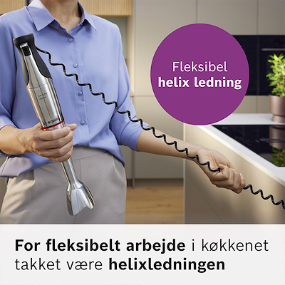 Bosch MSM8M934 serie 8 ErgoMaster stavblender stål 1500 watt