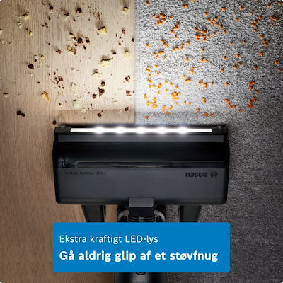 Bosch BHH4WM28 serie 4 Flexxo genopladelig stangstøvsuger hvid