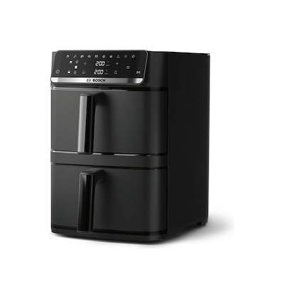 Bosch MAFD661B7 Serie 6 airfryer dobbelt stabel skuffe sort 12 liter