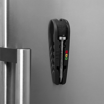 Steak Champ trådløs stegetermometer med 3-farvet LED lys