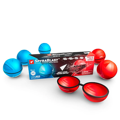 Spyrablast genanvendelig vandbombe 6 stk.
