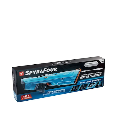 SPYRA Four vandpistol blå