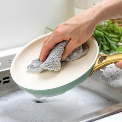 GreenPan Padova stegepandesæt grøn 20+26 cm 2 stk.